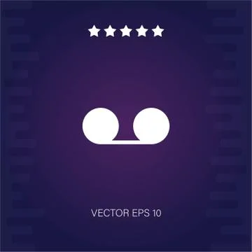 Voice recorder vector icon Stock Illustration