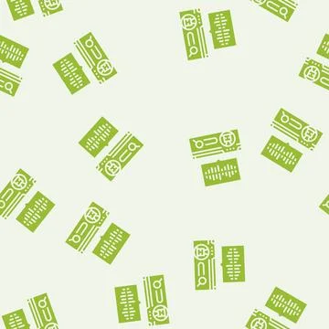 Voice search optimization seo glyph seamless pattern イラスト素材