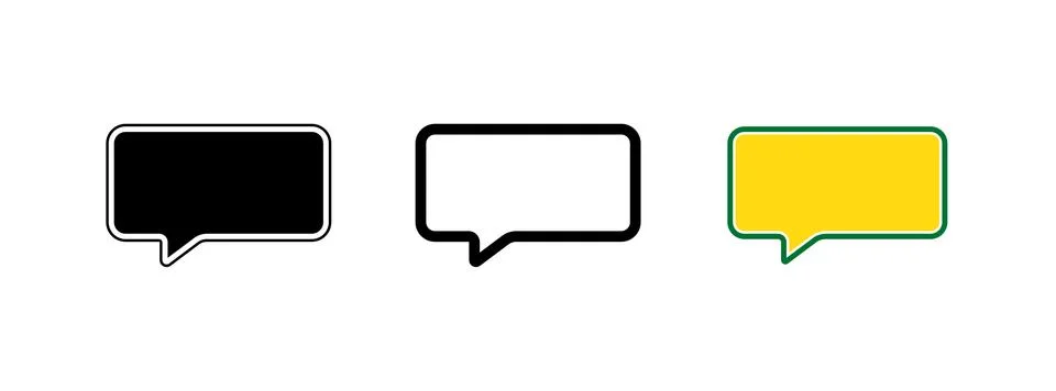 Voice speech bubble icon. Stock Illustration