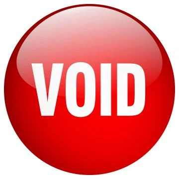 Void red round gel isolated push button Stock Illustration