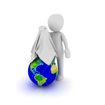 Voila the world Stock Illustration