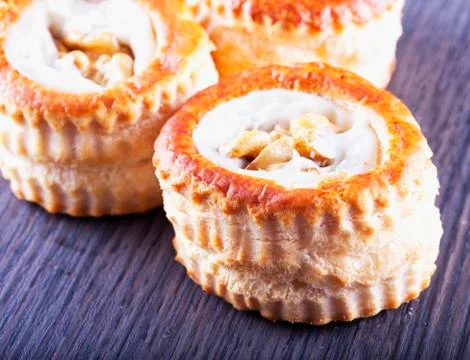 Vol au vent Stock Photos