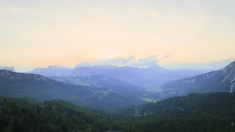 Vol drone dolomite Stock Footage 289415854