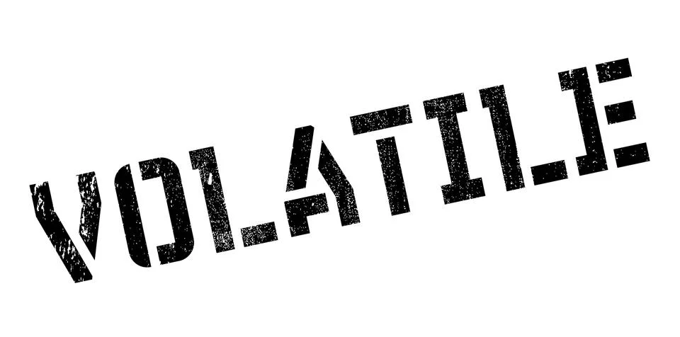 Volatile rubber stamp Stock Illustration