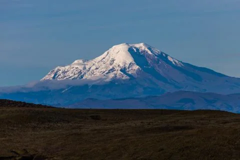 Volcan Chimborazo Stock Photos