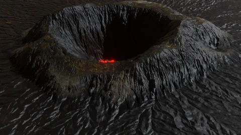 Volcanic activities Stock Footage 157746203