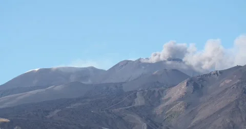 Volcanic ash emission 스톡 동영상 150318450