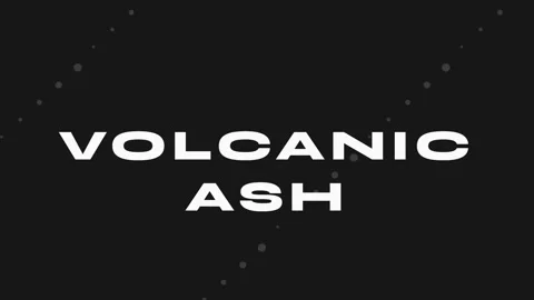 Volcanic Ash Flow: Dramatic Eruption Material Background Footage Stock Footage 337655633
