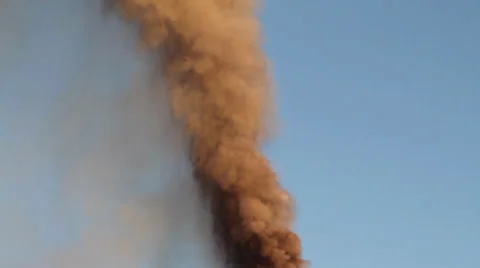 Volcanic  ash Stock Footage 35369355