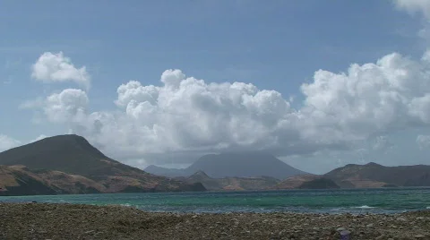 Volcanic Beach Video stock 476487