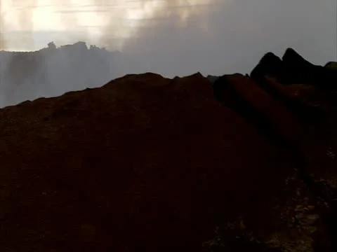 Volcanic Caldera Stock-Footage 22242801