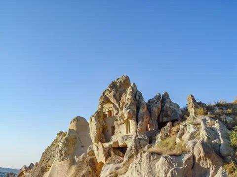 Volcanic cliffs and rock formations at Cappadocia Photos