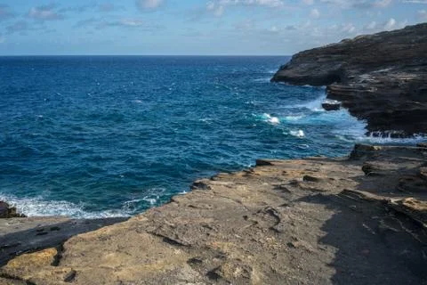 Volcanic Coastline Stock Photos