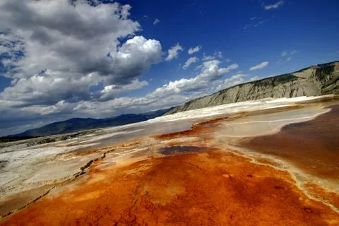 Volcanic Colour 库存照片
