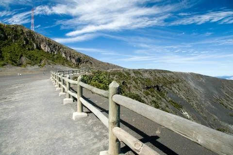 Volcanic crater Stock Photos