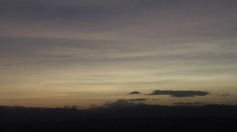 Volcanic Dust at Sunset Stock Footage 54723644