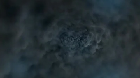 Volcanic eruption animation Stock Footage 23090753