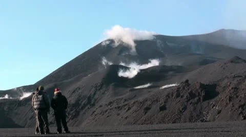 Volcanic Eruption Stock Footage 10722057