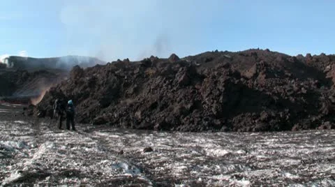 Volcanic Eruption Stock Footage 10722112