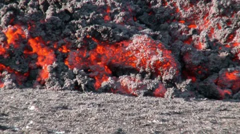 Volcanic Eruption Video stock 10722279