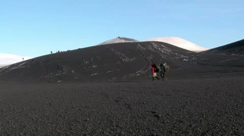 Volcanic Eruption Stock Footage 10723432