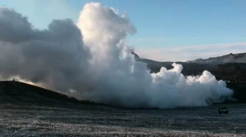 Volcanic Eruption Video stock 10727451