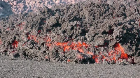 Volcanic Eruption Stock Footage 10727453
