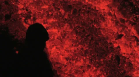 Volcanic eruption Stock Footage 35935994