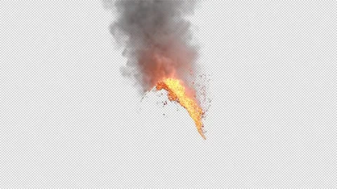 Volcanic Eruption 스톡 동영상 233072623