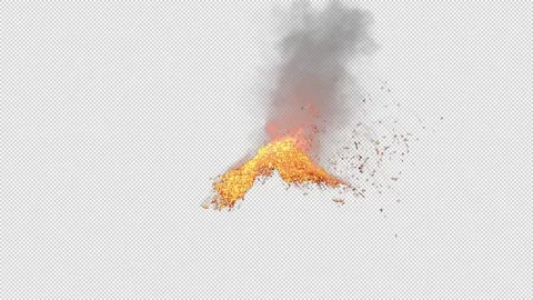 Volcanic Eruption 動画素材 233136321