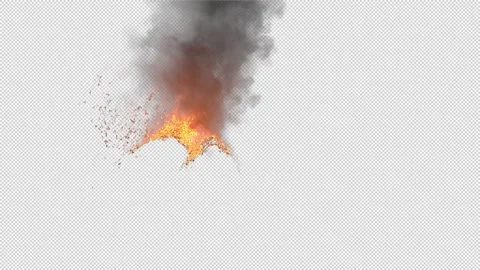 Volcanic Eruption 스톡 동영상 233136436