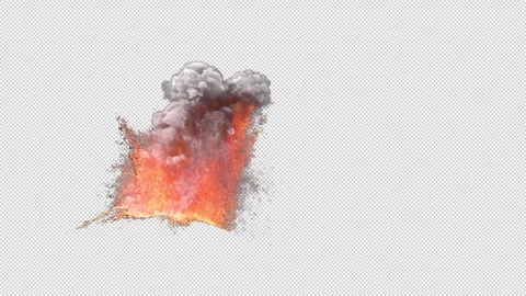 Volcanic Eruption Vídeo Stock 233230626