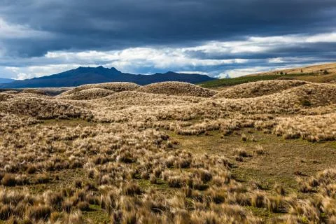 Volcanic hills Stock Photos