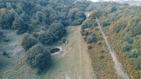 Volcanic lake Stock Footage 112331951