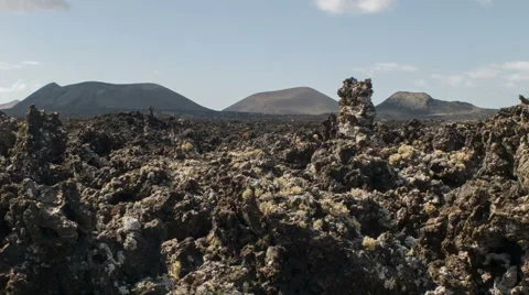 Volcanic Landscape Stock-Footage 44184443
