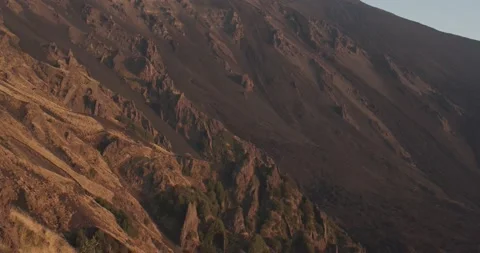 Volcanic landscape Stock Footage 149936125