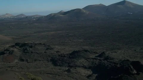 Volcanic Landscape Mountains Stock Footage 102260685