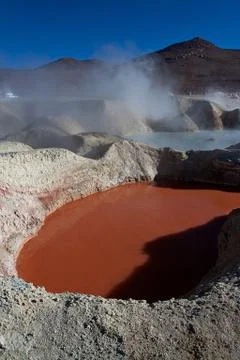 Volcanic landscape Stock Photos