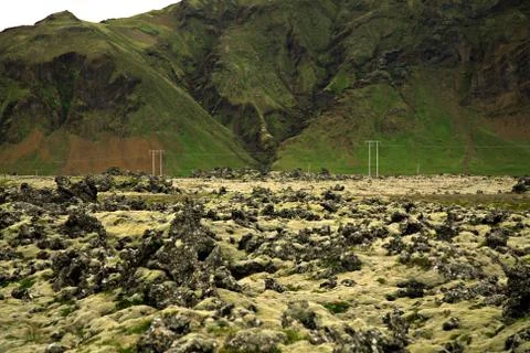 Volcanic landscape Stock Photos