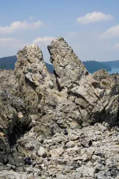 Volcanic landscape Stock Photos