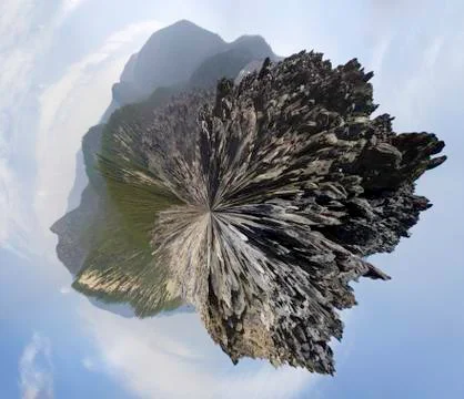 Volcanic landscape Stock Photos