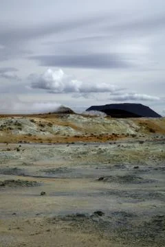 Volcanic landscape Stock Photos
