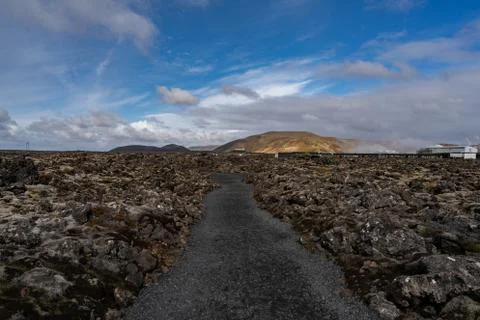 Volcanic Landscape Stock Photos