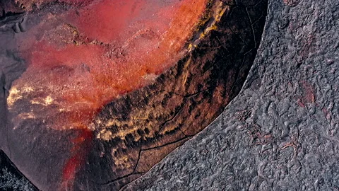 Volcanic landscape of Tolbachik Video stock 137034553