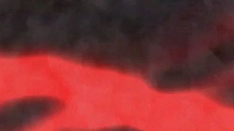 Volcanic Ribbon Fire Particle Drift Animation Stockbeeldmateriaal 338318280
