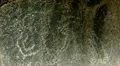 Volcanic Rock Formation 04 Indian Petroglyph at Fossil Falls California HD Footage