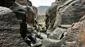 Volcanic Rock Formation Fossil Falls in Eastern Sierra California USA Photo