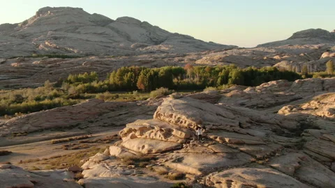 Volcanic rocks 스톡 동영상 230479436