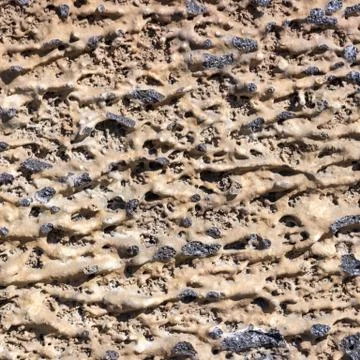 Volcanic Stone wall Foto stock