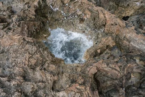 Volcanic Whirlpool Stock Photos